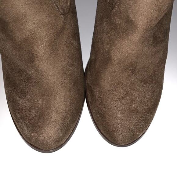 NWT Charlotte Russe Nessa Tan Knee High Boots Size 7 - Picture 4 of 6